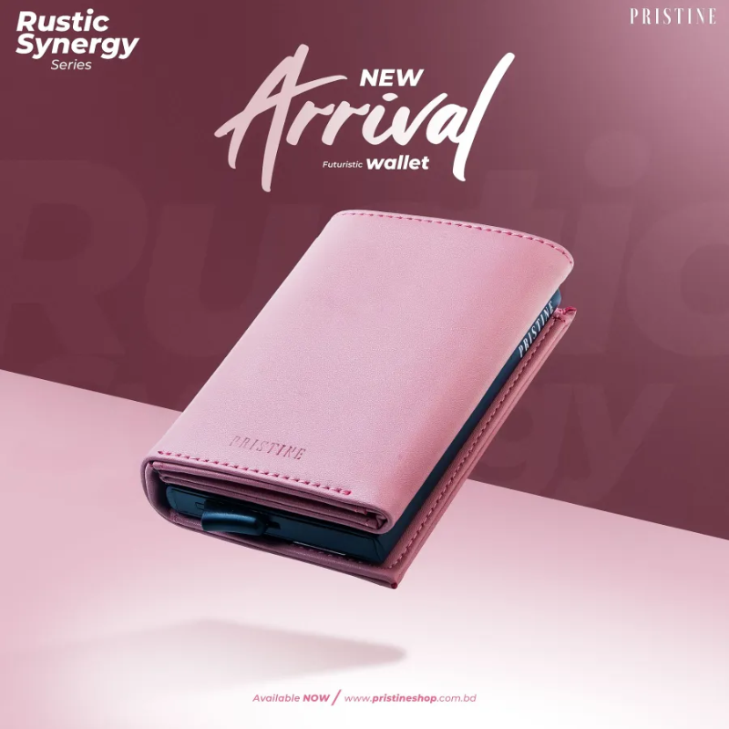 財布・ケース・小物入れ PRISTINE WALLET Pristine Futuristic all in One wallet Pink